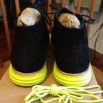 NEW Cole Haan Lunargrand Chukka Sz. 9.5 Black Suede Volt 10