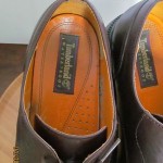 Mens size 12 M TIMBERLAND brown leather lace tie oxford casual or work shoes