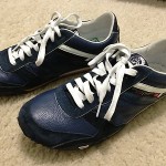 DIESEL Runaway Sneakers leather Blue Size 10