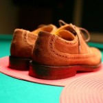 COLE HAAN NIKE AIR WING TIP OXFORD BROWN SUEDE LEATHER MEN’S SZ 10