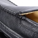 COLE HAAN COLLECTION 8 black leather NIKE AIR moc toe loafer shoe C06218 NEW