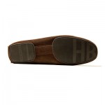 HUGO BOSS GIFT SET Brown Drivers Loafers Shoes 11.5 44.5 Mens Casual Moccasins