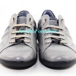HUGO BOSS BLACK LABEL WEBIO GRAY SHOES SNEAKERS 100% LEATHER NEW SZ 10 43
