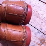 Quoddy Maliseet Oxford / Camp Sole UK8 US9 Tan Oi Polloi Handmade Clarks