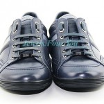 HUGO BOSS BLACK LABEL WEBIO BLUE SHOES SNEAKERS 100% LEATHER NEW SZ 10 43