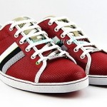 HUGO BOSS GREEN LABEL MICKS RED GOLF SHOES SNEAKERS LEATHER NEW SZ 10 43