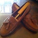 “VINTAGE” BEAUTIFUL & SHARP “RUST” COLE HAAN PINCH TASSEL LOAFER SZ 10.5(D) WOW!
