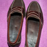 MENS COLE HAAN BROWN LEATHER PENNY LOAFERS SIZE 10 D (MEDIUM)
