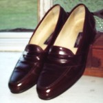 RARE BRAGANO BY COLE HAAN CORDOVAN LEATHER PENNY LOAFERS 12 M SHOES MADE ITALY