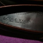 MENS COLE HAAN BROWN LEATHER PENNY LOAFERS SIZE 10 D (MEDIUM)