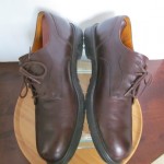 Mens size 12 M TIMBERLAND brown leather lace tie oxford casual or work shoes