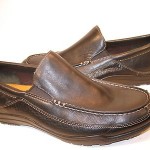 COLE HAAN NIKE AIR SLIP ON BLACK LEATHER LOAFERS SHOES SIZE: 11 M – $178