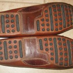 Mens Cole Haan Country Brn All Leather Driving Moccasins sz 12 D
