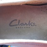 Men’s Clarks England Lt Brown Leather Casual Driving Moc’s Shoes sz 46 / US 9.5