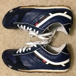 DIESEL Runaway Sneakers leather Blue Size 10