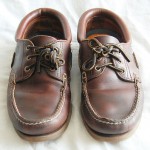 mens brown TIMBERLAND deck shoes size UK 9 W