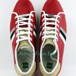 HUGO BOSS GREEN LABEL MICKS RED GOLF SHOES SNEAKERS LEATHER NEW SZ 10 43