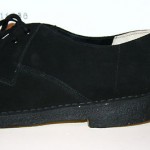 AUTHENTIC Clarks Original Desert Boot Low Black Suede # 38205 men sz 13