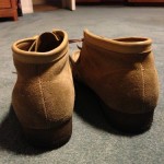 2 Pairs Clarks Wallabee Black Tan Suede 10.5