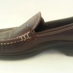 9.5 M COLE HAAN Mens Nike Air Shoes Santa Barbara Brown Loafers Slip On