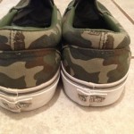 VANS Classic Slip On Skull Turtle Camo Shoes Excelent Condition