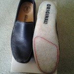 Clarks ‘Graciosa’ Black Leather Driving, Moc Loafers, Shoes Mens NIB Size 10 m
