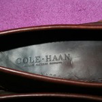 MENS COLE HAAN BROWN LEATHER PENNY LOAFERS SIZE 10 D (MEDIUM)