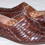 COLE HAAN RESORT MEN BROWN LEATHER WOVEN SHOES SIZE 9 MEDIUM MADE BRAZIL
