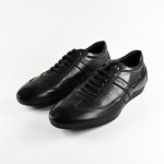 Hugo Boss Leather Mens Sneakers In Black – PROMISIO # 50247268 – Size 10 – NEW