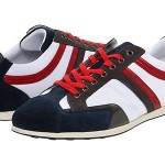 HUGO BOSS ORANGE Siltor Size US 13 M Red, White & Blue Sneakers Mens Shoes