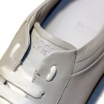 $330 Hugo Boss Black Label Leather Sneakers White Mens Shoes 11.5 44.5 Walking