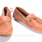 COLE HAAN 9.5 brown suede NIKE AIR driving moccasin loafer moc toe shoe C10068