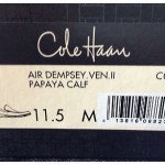 Men’s Cole Haan Air Dempsey Venetian Papaya 11.5 M 24 Hour Auction