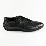 Hugo Boss Leather Mens Sneakers In Black – PROMISIO # 50247268 – Size 10 – NEW