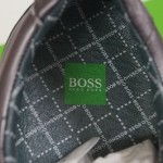 HUGO BOSS GREEN LABEL ‘Gilmour Shiny’ Silver Metallic Fashion Sneakers NEW NIB
