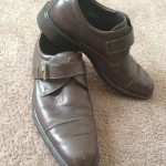 Mens Size 9 Brown Leather Cole Haan Dress Shoes