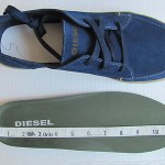 Diesel Yanez Mens Leather Casual Shoes. Size 12.
