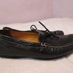 Cole Haan Black Leather Drivers Driving Moccasins Size 10 EUC $109