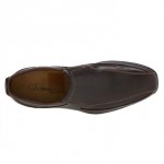 Cole Haan ‘Air Everett’ leather Slip-on  mens shoes brown sz 9 new/display $178