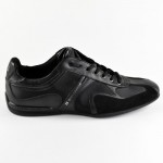 Hugo Boss Orange Mens Fashion Sneakers In Black – SEAMON # 50223677 – Size 10
