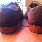 Men’s Cole Haan Brown Suede Wingtip Oxfords, New Never Worn, 8 M