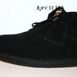AUTHENTIC Clarks Original Desert Boot Low Black Suede # 38205 men sz 13