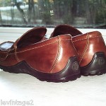 COLE HAAN SOFT LEATHER DRVING MOCCASINS PENNY LOAFERS 10 M BROWN WORN ONCE