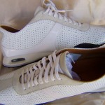Mens Cole Haan Casual White Laced Shoes Size 11
