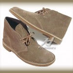 82285 Clarks BUSHACRE 2 Sand Suede men size 12 Casual Ankle Desert Boots