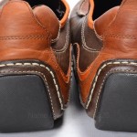 COLE HAAN 12 brown leather NIKE AIR driving moccasin loafer slip on shoe C09766