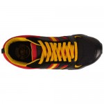 Diesel Mens Gunner Y00326 PS793 H4357 Black Red Lace Up Fashion Sneakers Shoes