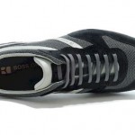 Hugo Boss Men’s Fashion Sneakers Orlet Black Shoes