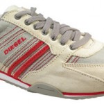 New. DIESEL Parapat Men’s Shoes Size US 13 EU 47 Taupe Cream