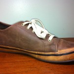 COLE HAAN 12M Brown Leather Casual Shoes Fashion Sneakers Shoes Great Condition